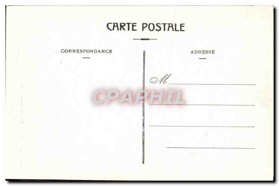CPA Carcassonne Cathedrale Saint Nazaire La pierre du siege — Rückseite