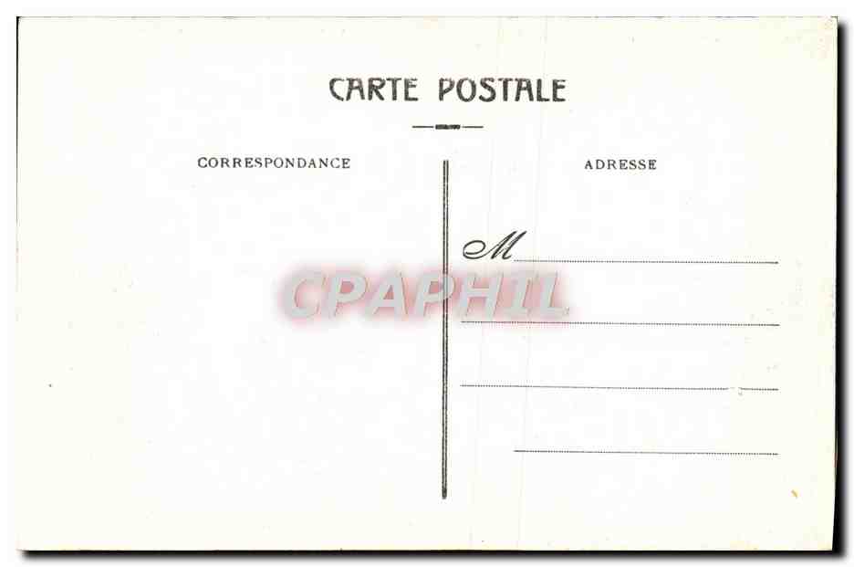 CPA Carcassonne Cathedrale Saint Nazaire Statues de Joachim Sainte Anne Ange annonciateur — Verso