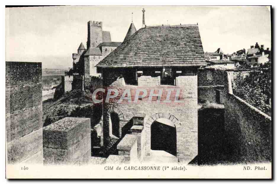 CPA Carcassonne Cathedrale Saint Nazaire