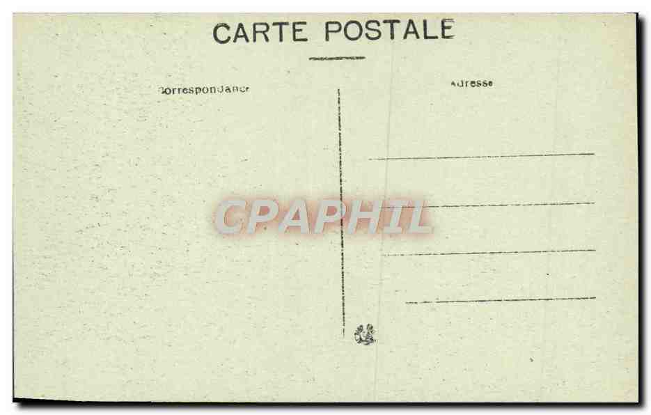 CPA Carcassonne Porte d'Aude — Rückseite