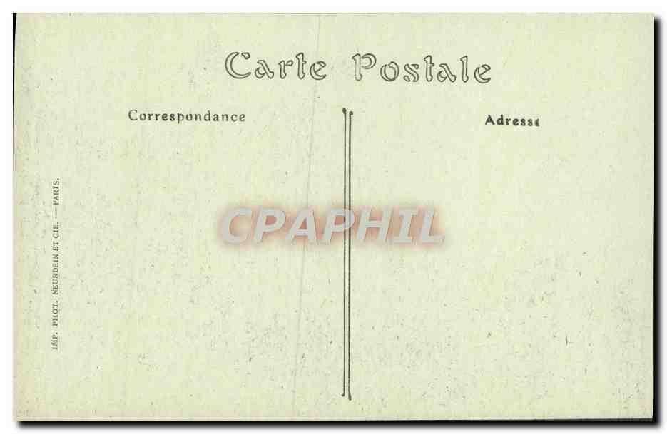 CPA Carcassonne Les Tours Visigoth et de l'Inquisition — Rückseite
