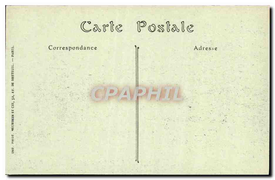 CPA Cite de Carcassonne Entree principale — Rückseite