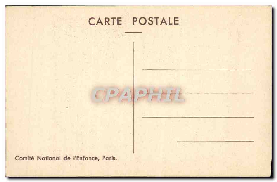 CPA Greuze Portrait d'un jeune garcon — Verso