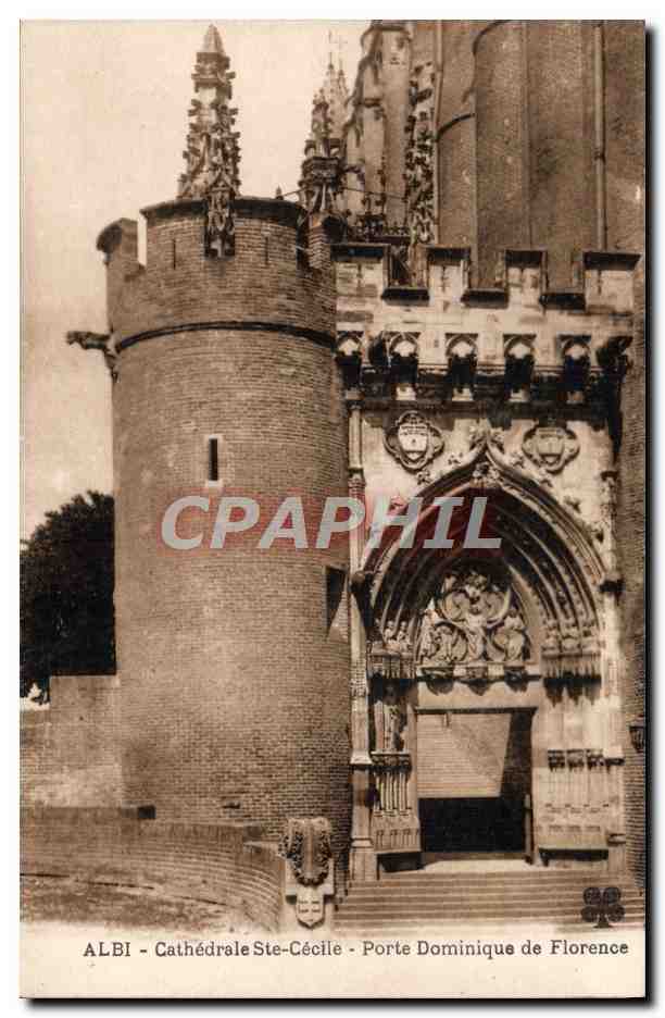 Albi - Cathédrale Ste-Cécile - Porte Dominique de Florence