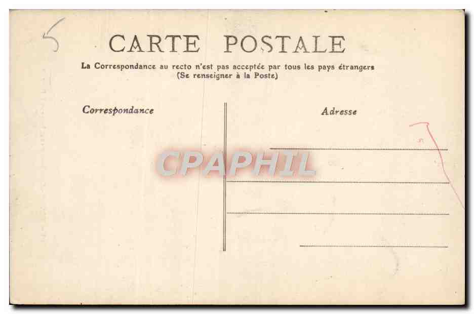 CPA Bourg Eglise de Brou le grand portail — Verso