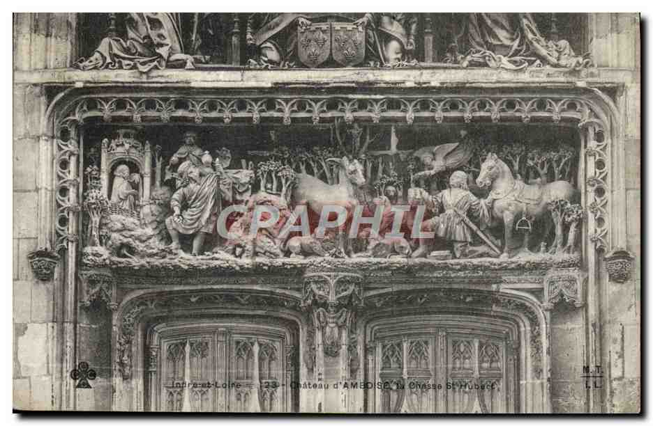 CPA Chateau d'Amboise La Chasse St Hubert