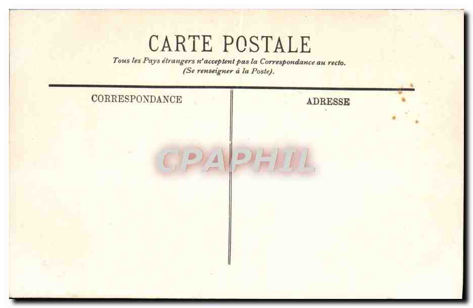 Versailles — Der Park — Bassin de Saturne — LL. — n° 151 — Rückseite