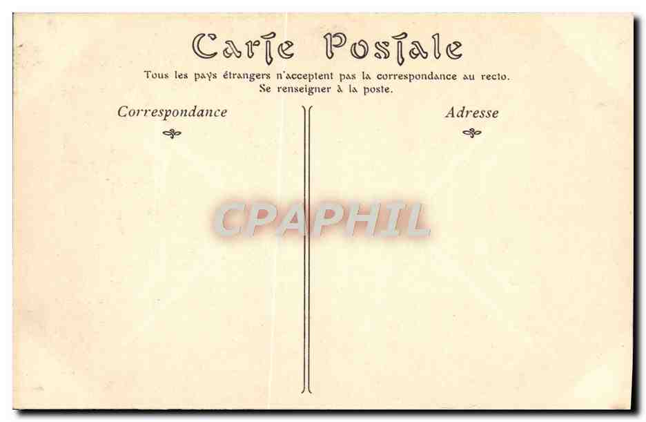 Chantilly — La Grande Singerie — ND. Phot. n°97 — Rückseite
