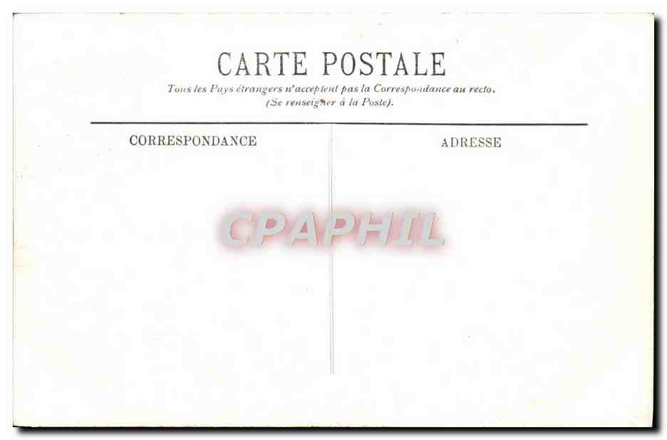 CPA Versailles Grand Trianon Le buffet — Verso
