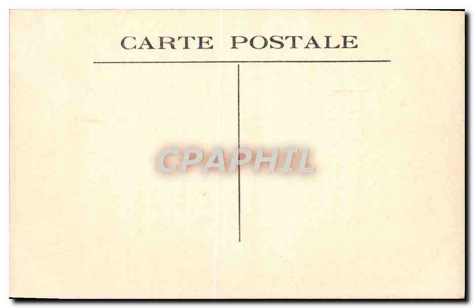 CPA Palais de Versailles Galeries des batailles — Verso