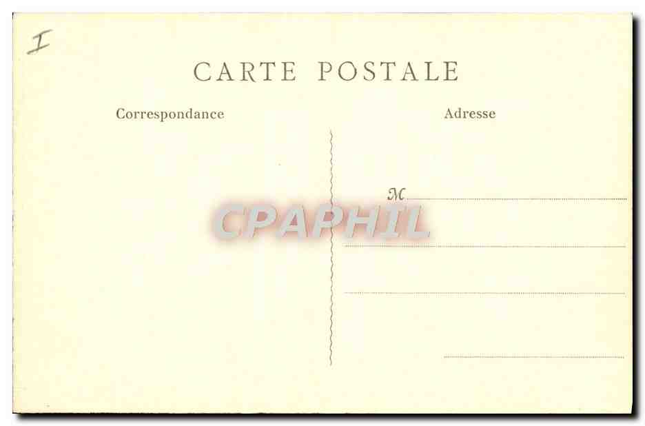CPA Monastere de Sainte Marie de la Pierre qui Vire Entree du Chemin de Croix — Verso