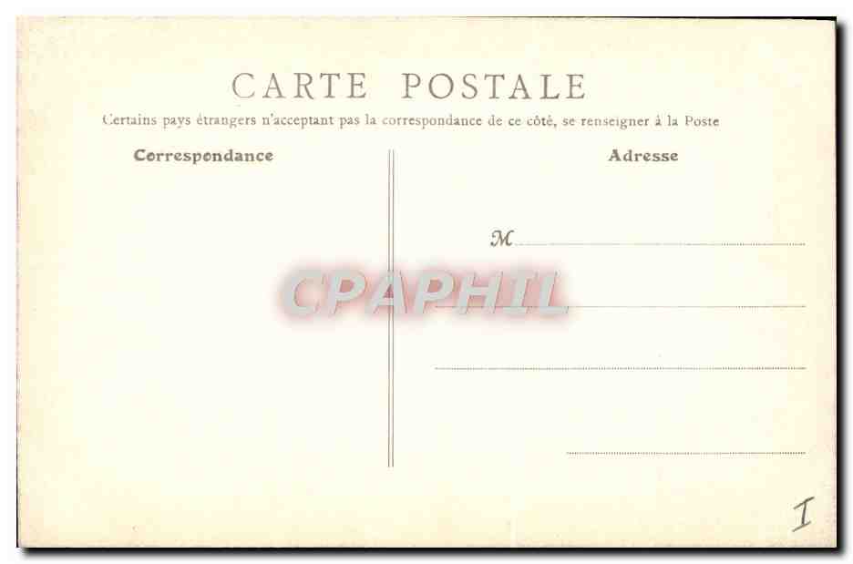 CPA La Pierre qui Vire Un sous Bois — Verso