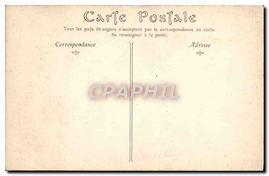 CPA Musee de Versailles Nattier Jeanne Antoinette Poisson Marquise de Pompadour — Verso