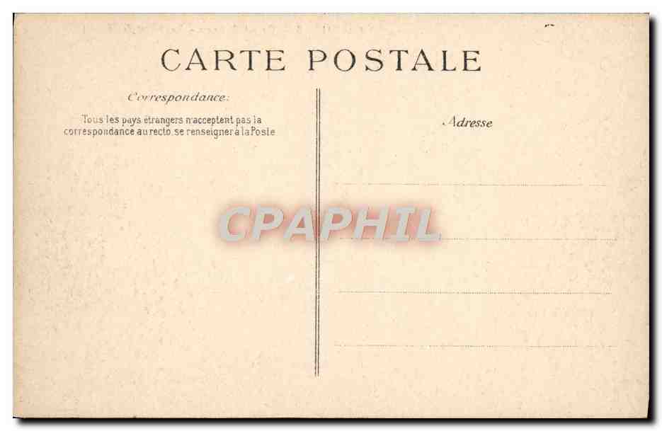 CPA Versailles Grand Trianon Le peristyle  — Verso