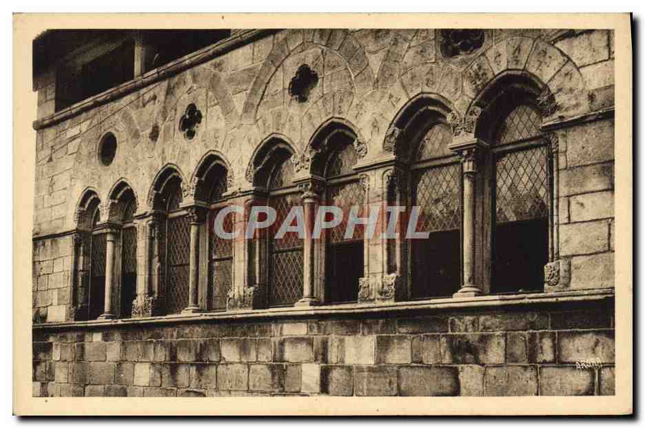 La Loggia de l'Oustal de la Monnaie — Figeac (en Quercy) — XIVe siècle — Éditeur : Atelier des Arts Graphiques de Toulouse