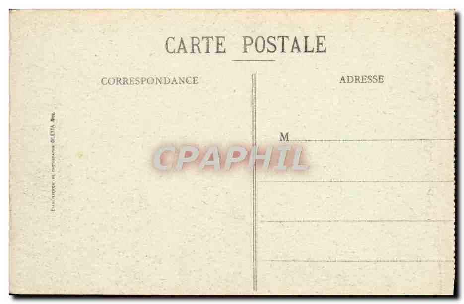 Villefranche - La Rade, vue prise de la Route de Nice — Éditeur Galleta, n° 301 — Rückseite