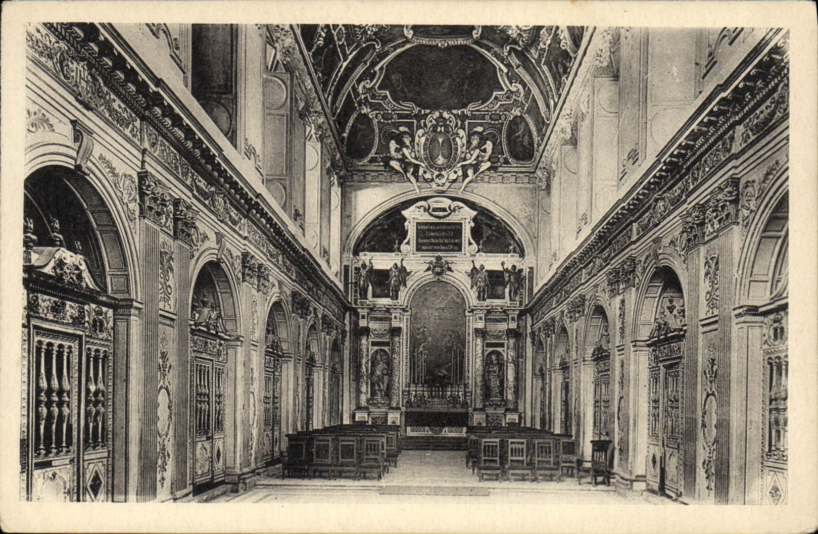 Chapelle der Heiligen Dreifaltigkeit — Schloss Fontainebleau — Ausgabe der Nationalmuseen, Nr. 3