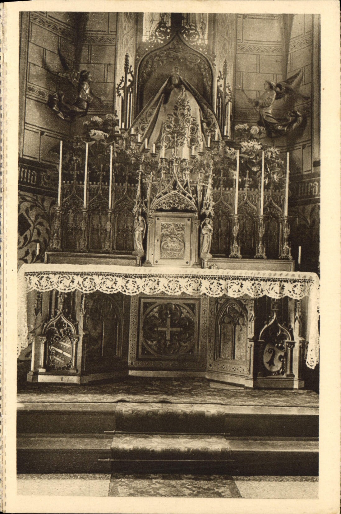 CPA Notre Dame de Busenbach Autel de la chapelle avec Sainte Miraculeuse