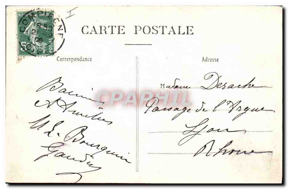 Chambre de Marie-Antoinette — Château de Compiègne — Decelle — Reverso