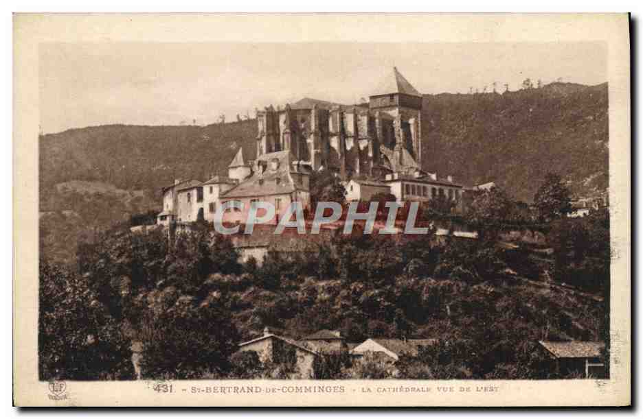 CPA St Bertrand de Comminges La cathedrale vue de l'Est