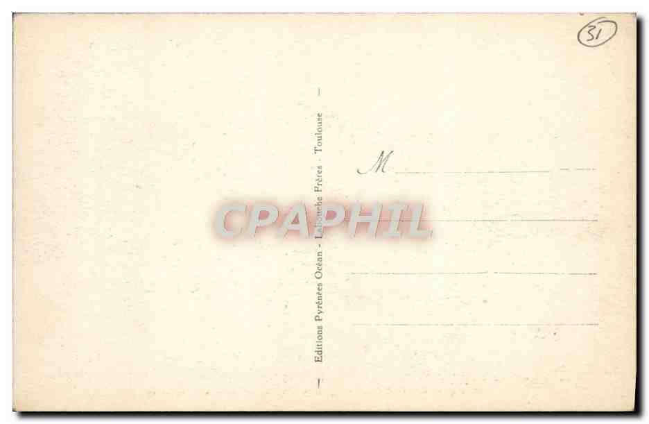 CPA St Bertrand de Comminges La cathedrale vue de l'Est — Verso