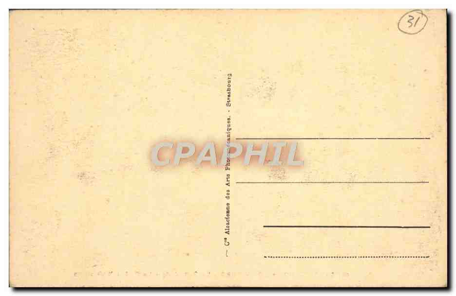 CPA St Bertrand de Comminges La cathedrale le cloitre — Verso