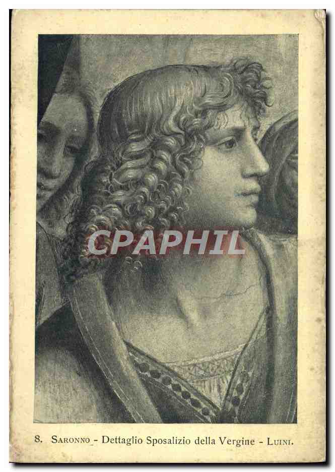 CPA Caronno Dettaglio Sposalizio della Vergine Luini