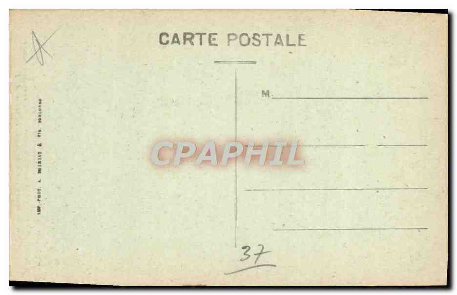 CPA Tours La cathedrale St Gatien — Verso