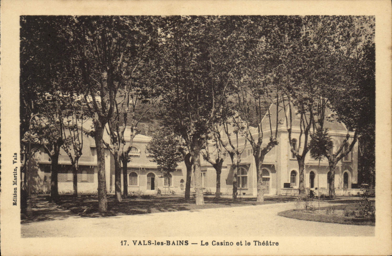 VALS-les-BAINS — Le Casino et le Théâtre — Édition Martin, Vals