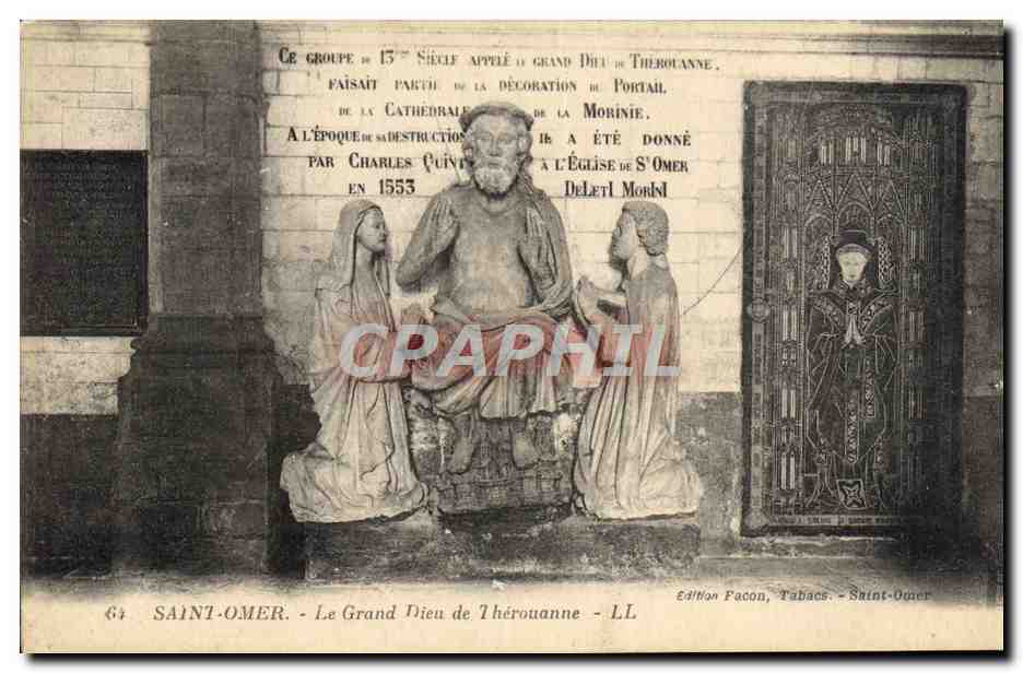 Saint-Omer - Le Grand Dieu de Thérouanne — Édition Facon, Tabacs, Saint-Omer