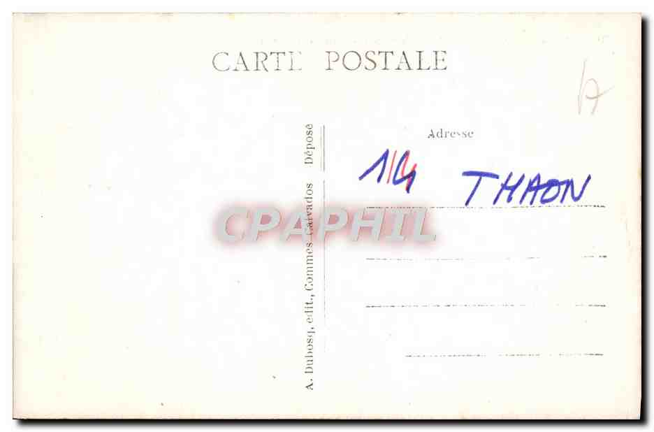 Thaon (Calvados) — Église du XIe siècle — Portail et côté Nord — Rückseite
