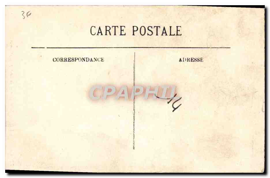 CPA Caen L'eglise Saint Jean et la tour penchee — Verso