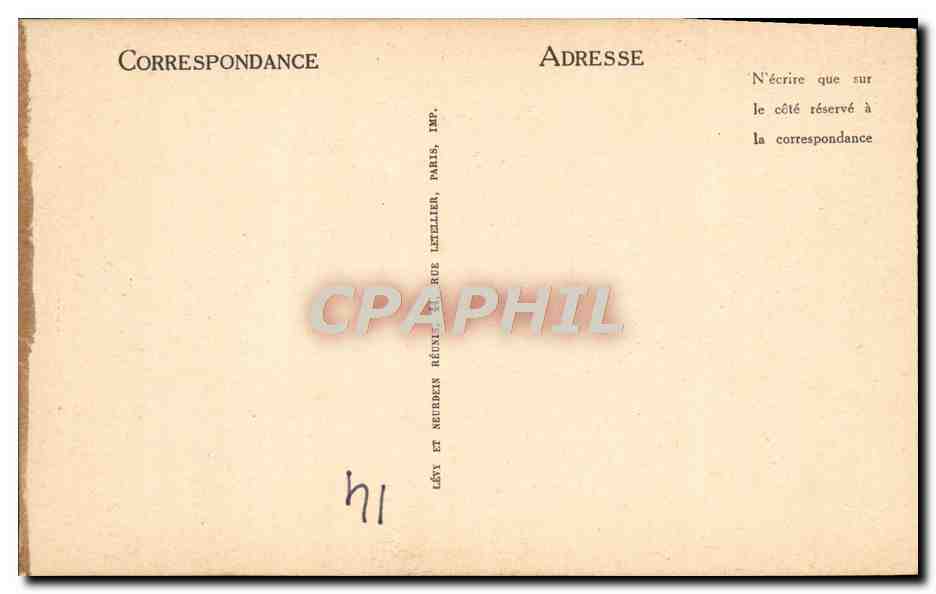 Bayeux — La Cathédrale — La Chaire — LL — Verso