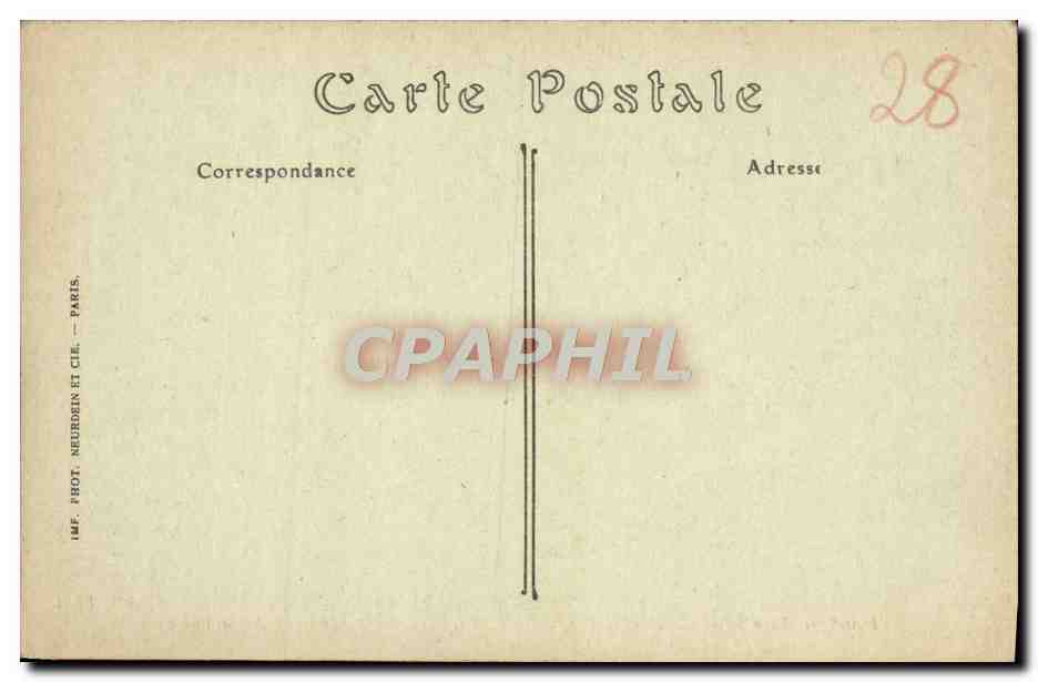 Cathédrale de Chartres — Pourtour du Chœur (XVIe siècle), « Le Sépulcre », « Couronnement de la Vierge » — ND. Phot. — N° 887 — Reverso