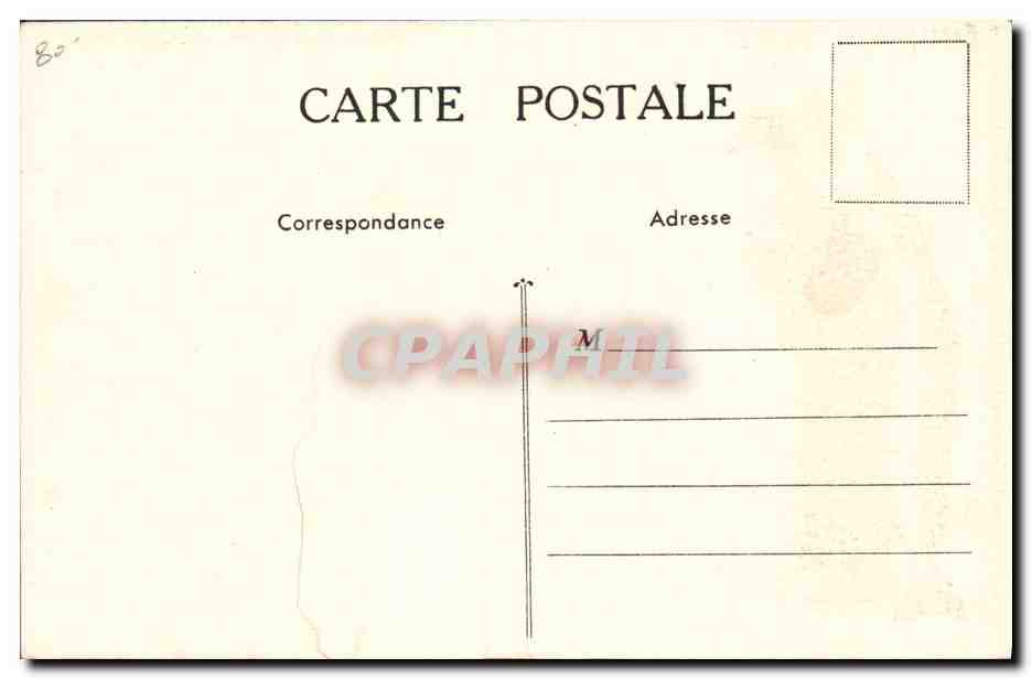 CPA Cartes geographiques Emulsion Scott Oran Algerie  — Rückseite