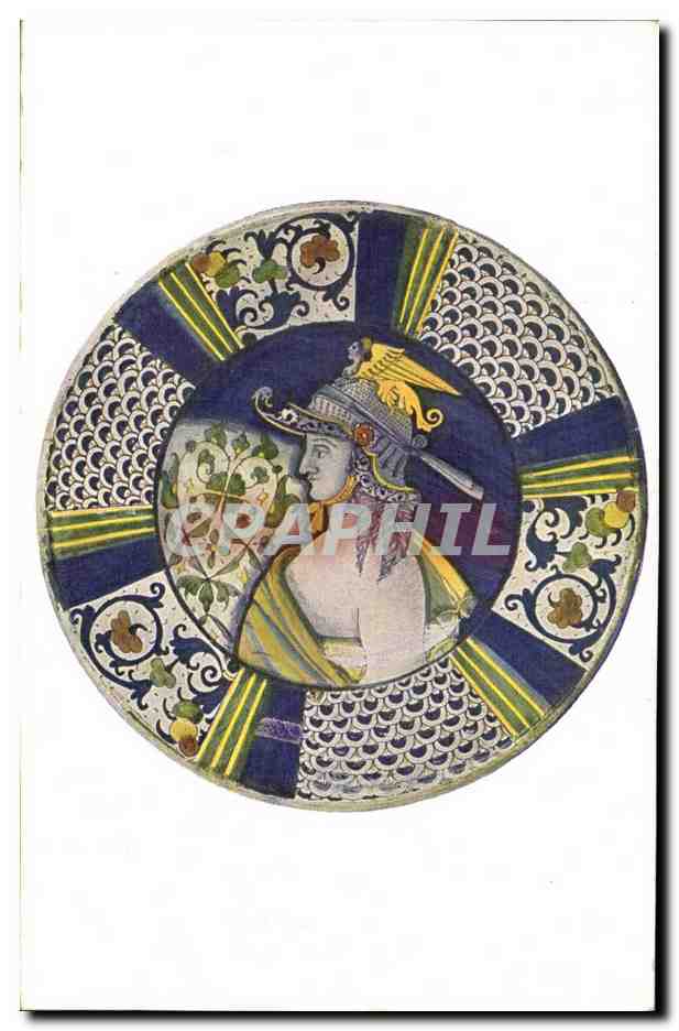 Plat en faïence de Deruta — Italie XVIe siècle — Musée de Dijon