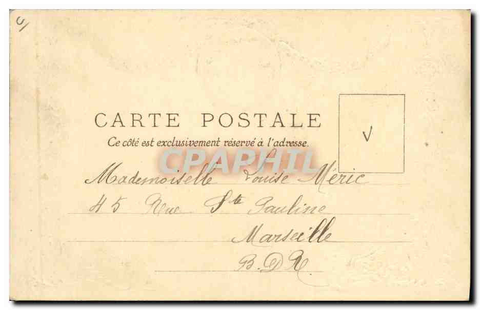 Marie-Louise — carte publicitaire pour produits de beauté — Ed. Pinaud, 18, place Vendôme, Paris — Reverso