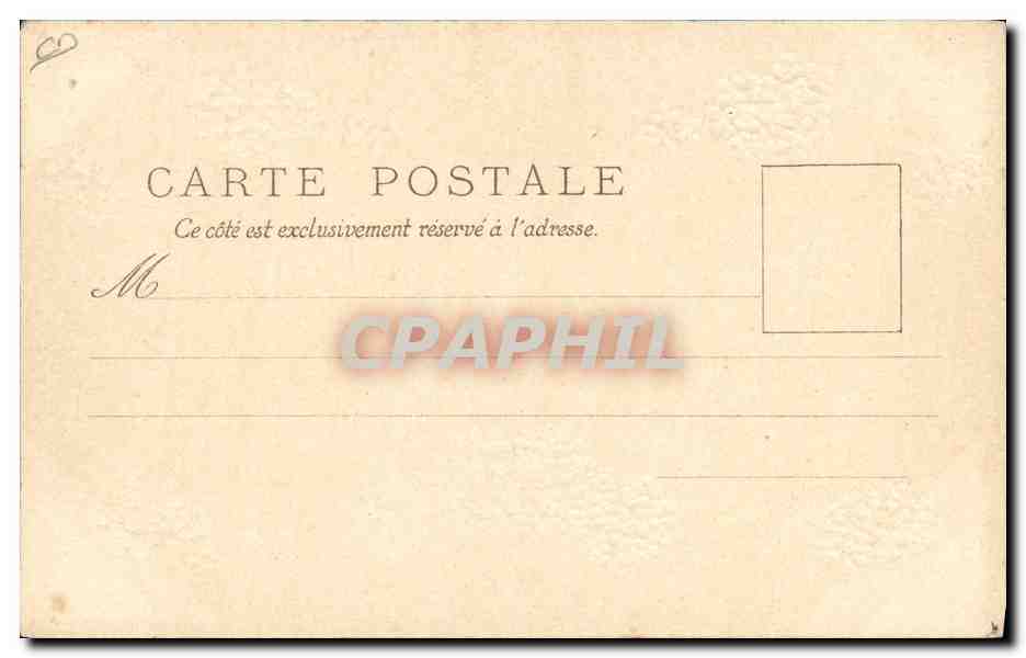 CPA Parfurmerie Parfum Hortensia Bleu Pinaud Place Vendome Paris — Rückseite