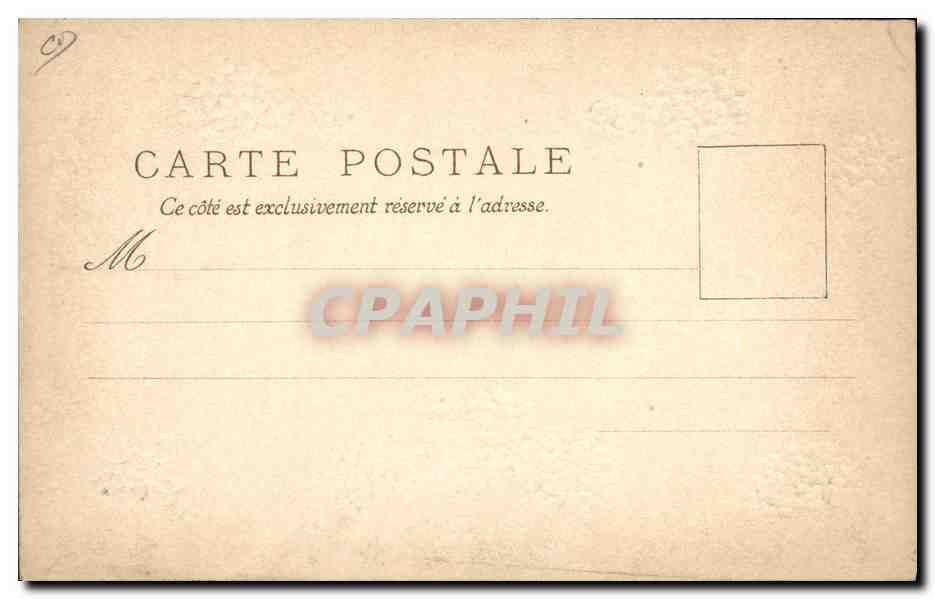 CPA Parfurmerie Parfum Hortensia Bleu Pinaud Place Vendome Paris — Rückseite