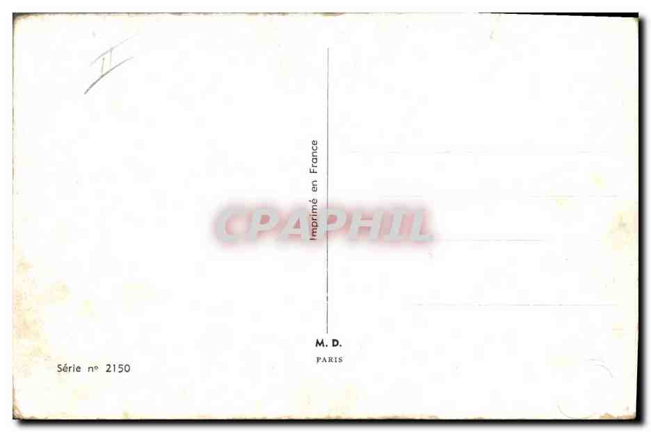CPA Photographie Femme forte — Verso