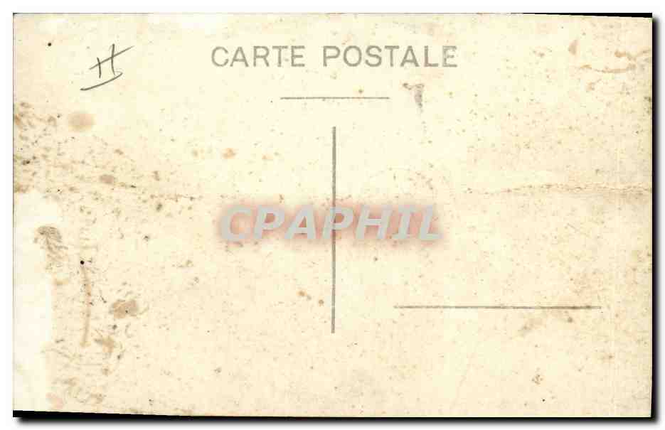 CPA Photographie Femmes Avion Tour Eiffel Paris — Verso