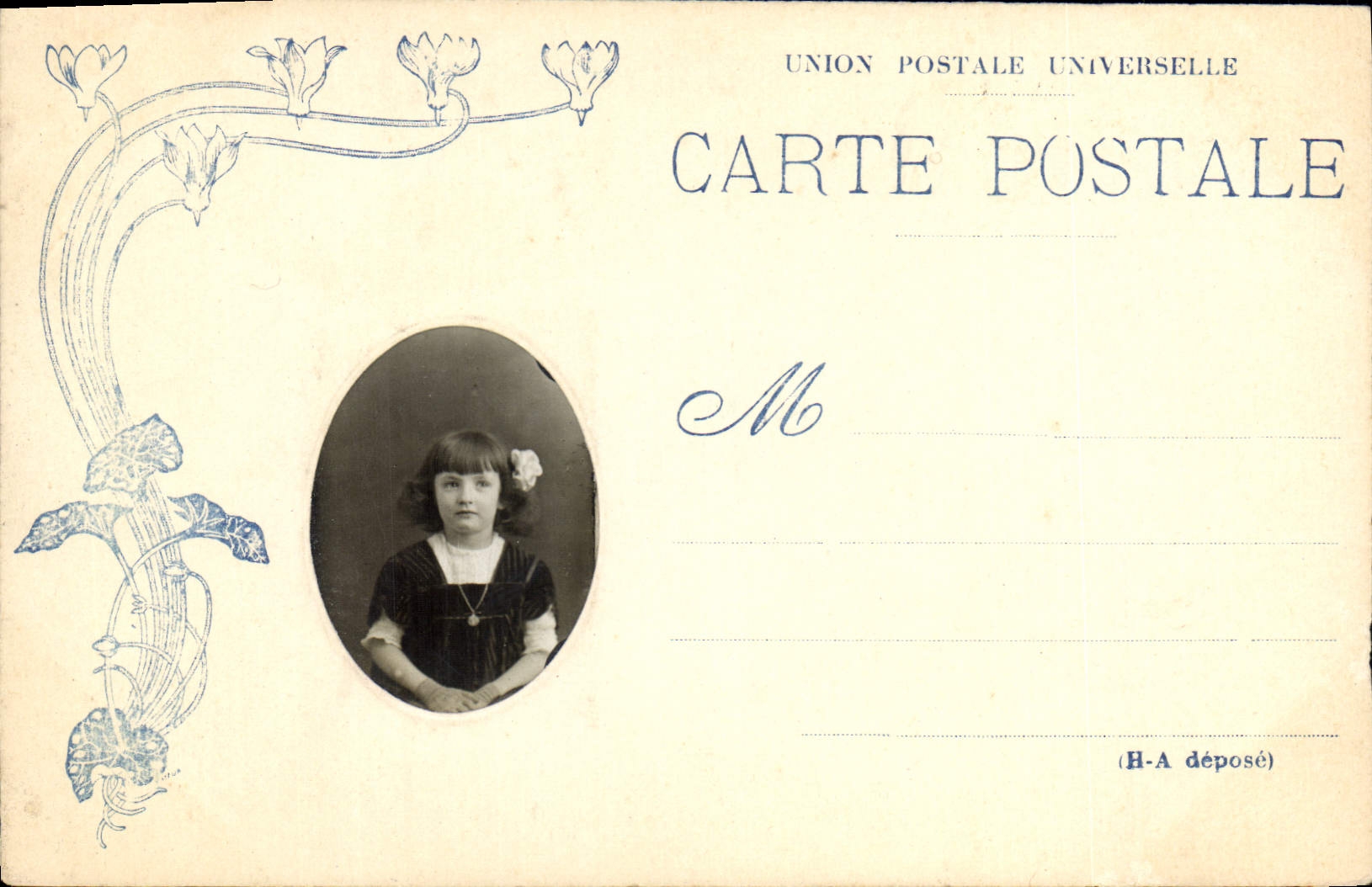 CPA Photographie Enfant