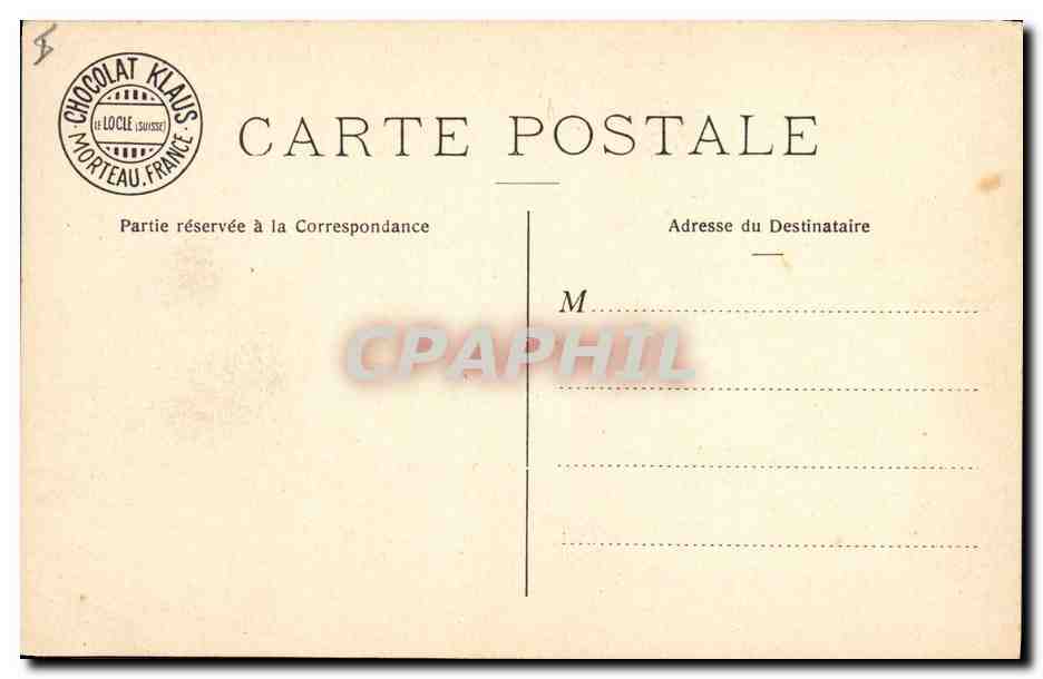 Le Havre — L'avant Port — Editeurs : CHOCOLAT KLAUS — Rückseite