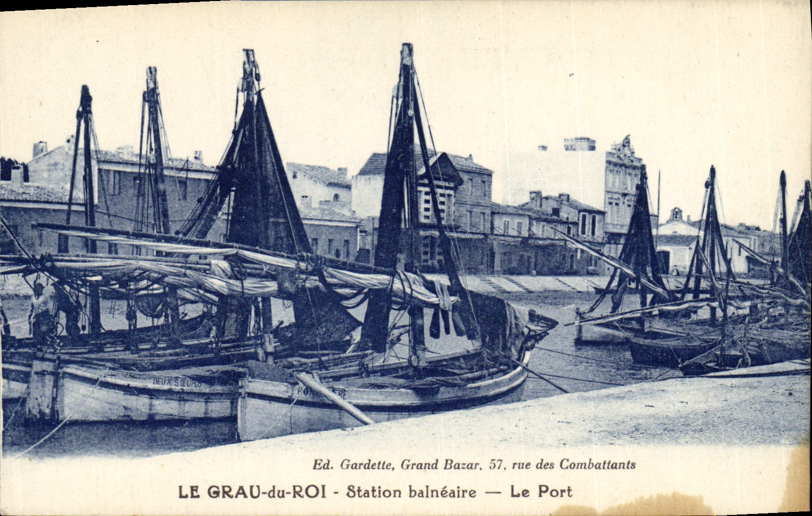 Le Grau-du-Roi — Seebad — Der Hafen — Verlag Gardette, Grand Bazar, 57, rue des Combattants