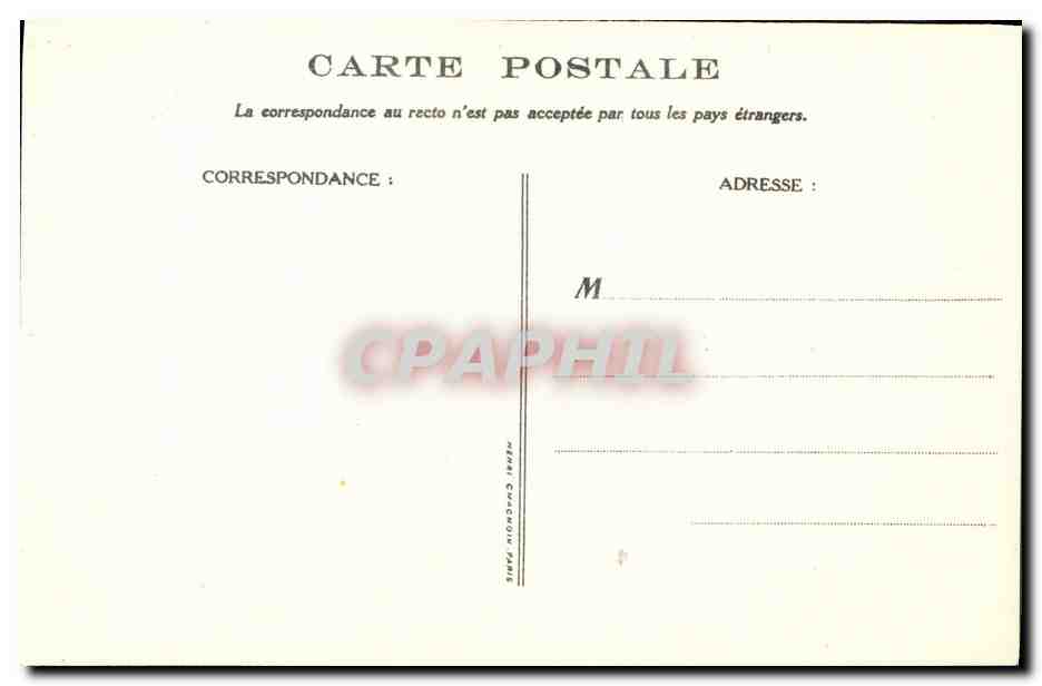 CPA Fantaisie Illustrateur Poulbot Victor Hugo La legende des siecles Petit Paul — Rückseite