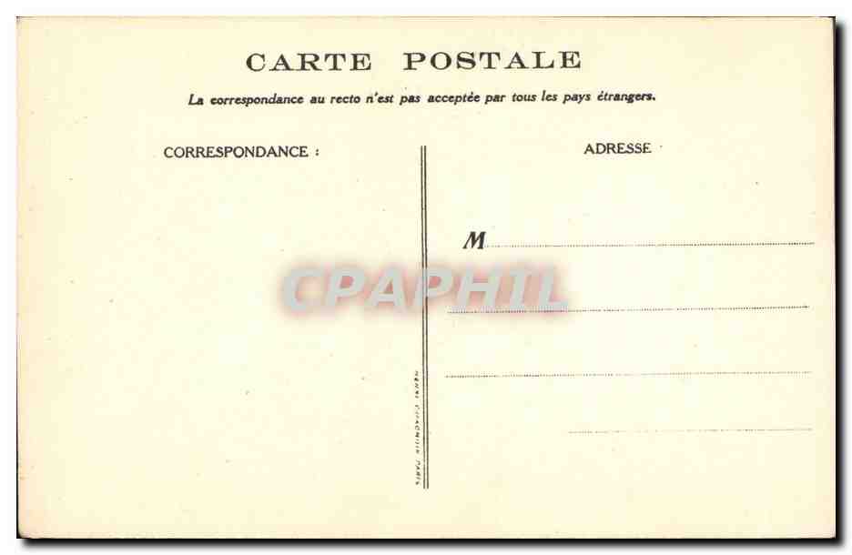 CPA Fantaisie Illustrateur Poulbot Victor Hugo La legende des siecles Petit Paul — Rückseite