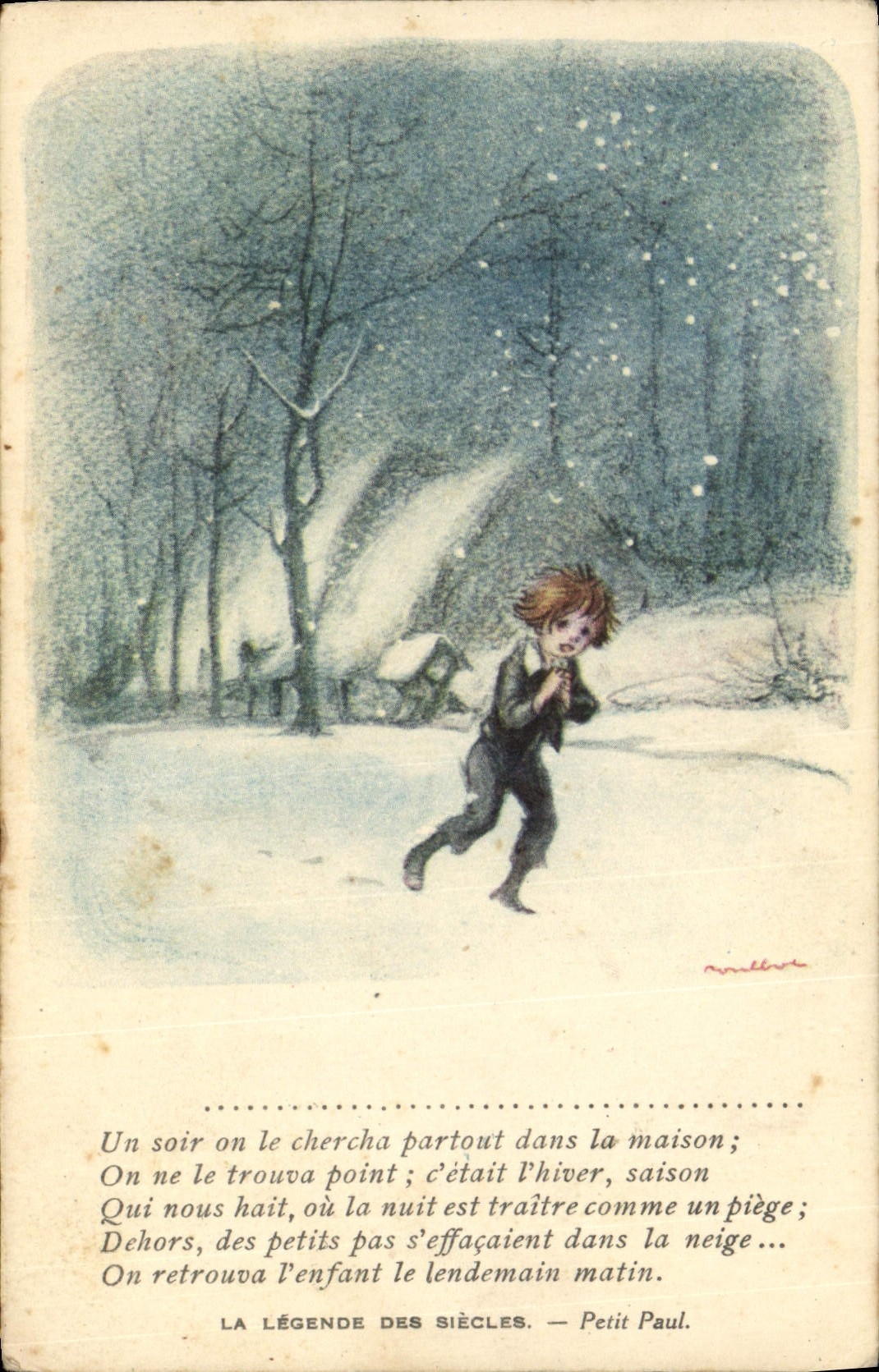 Petit Paul — La Légende des Siècles — Éditeur : Henri Chacour, Paris