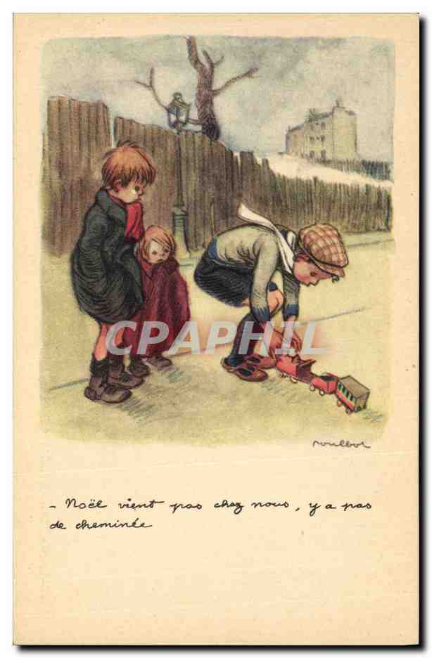 CPA Fantaisie Illustrateur Poulbot 