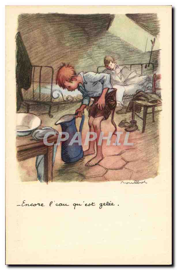 CPA Fantaisie Illustrateur Poulbot 
