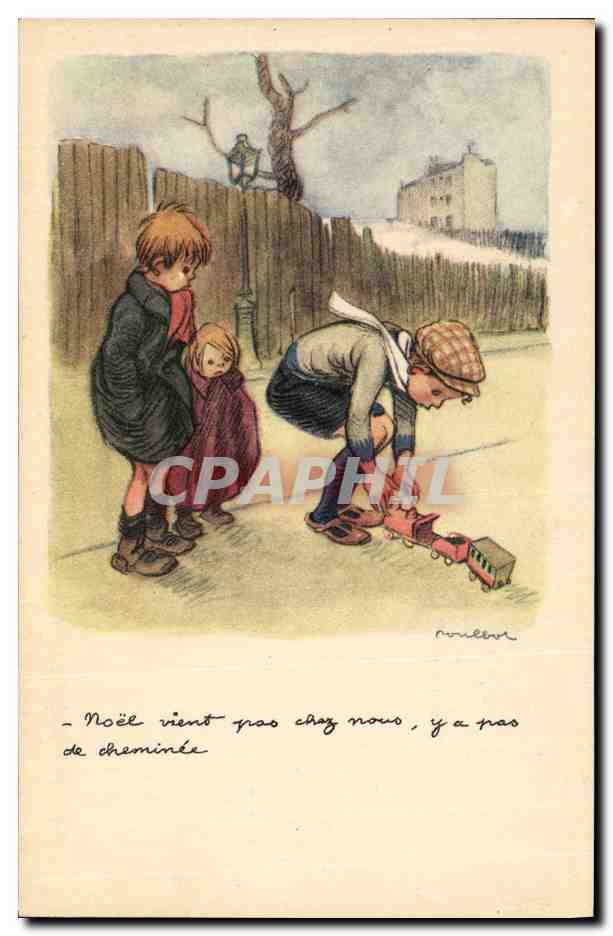 CPA Fantaisie Illustrateur Poulbot 